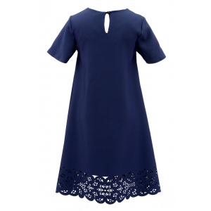 Платье № 1595 синее