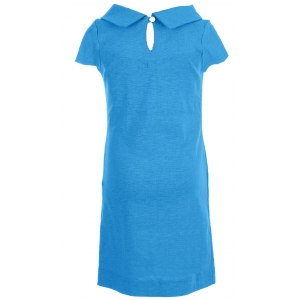 Платье № 1518 голубое