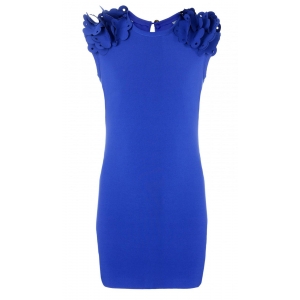Платье № 1540 синее