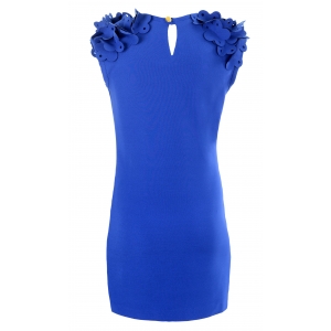 Платье № 1540 синее