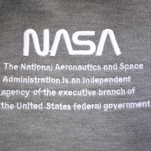 Худи NASA серая